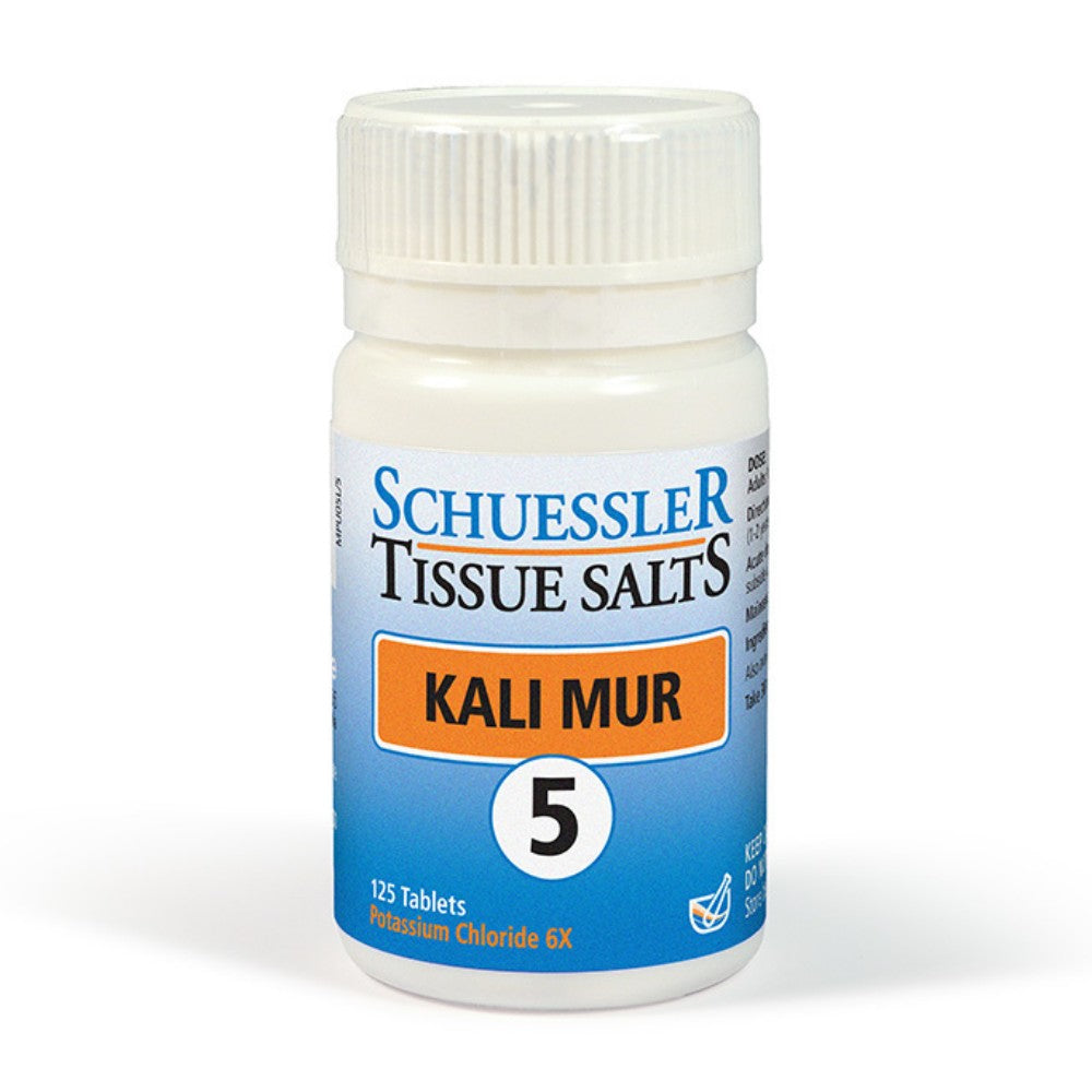 Schuessler Tissue Salts Kali Mur | No. 5 - Glandular Tonic