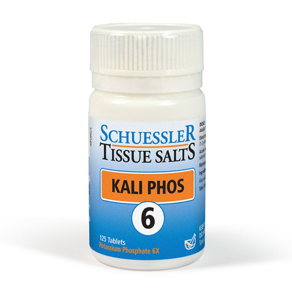 Schuessler Tissue Salts Kali Phos | No. 6 - Nerve Nutrient