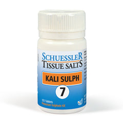 Schuessler Tissue Salts Kali Sulph | No. 7 - Skin Balance