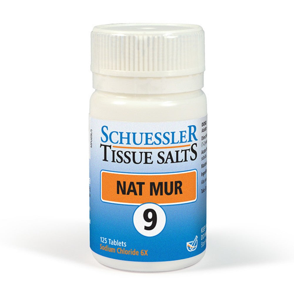 Schuessler Tissue Salts Nat Mur | NO. 9 - Fluid Balance