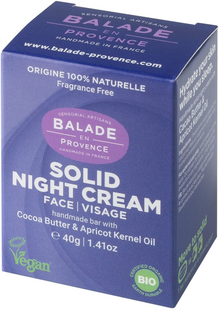 Solid Night Cream Bar