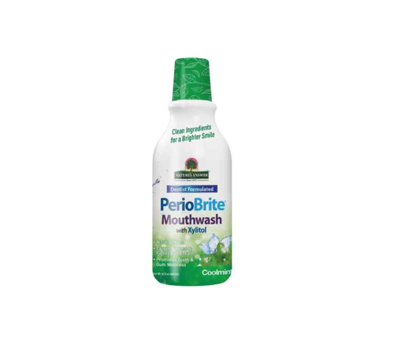 PerioBrite Mouthwash Natural Alcohol Free Cool Mint (480ml)